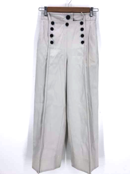 3.1 phillip lim（スリーワンフィリップリム） Straight Leg Wool Trouserハイウェストワイドウールパンツ レディース パンツ