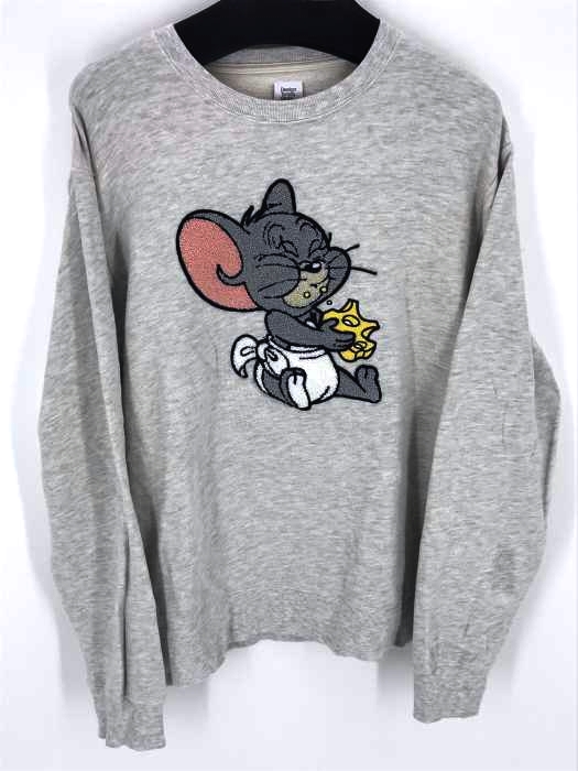 Design Tshirts Store graniph（デザインティーシャツストアグラニフ） キャラクター刺繍入りスウェット メンズ トップス