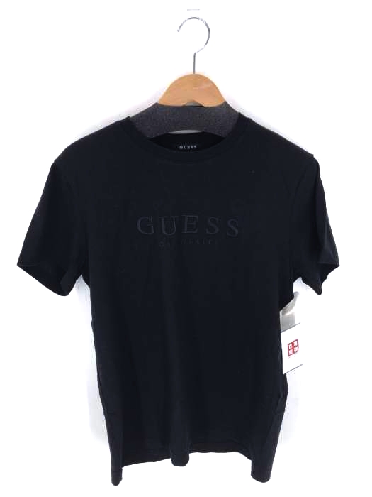 GUESS(ゲス) 別注フロント刺繍Tシャツ ロゴT メンズ トップス