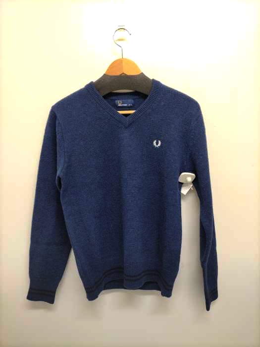 FRED PERRY（フレッドペリー） Vネック ニットセーター メンズ トップス