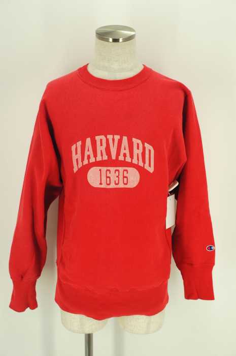 Champion （チャンピオン） HARVARDプリント長袖スウェット メンズ トップス