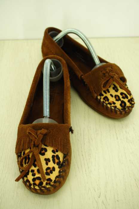 Minnetonka（ミネトンカ） LEOPARD KILTY MOC レディース シューズ