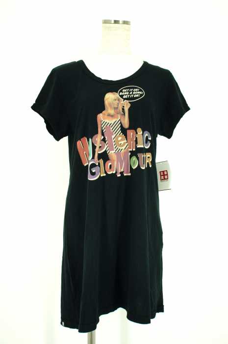 HYSTERIC GLAMOUR （ヒステリックグラマー） プリント半袖Tシャツワンピース レディース ワンピース