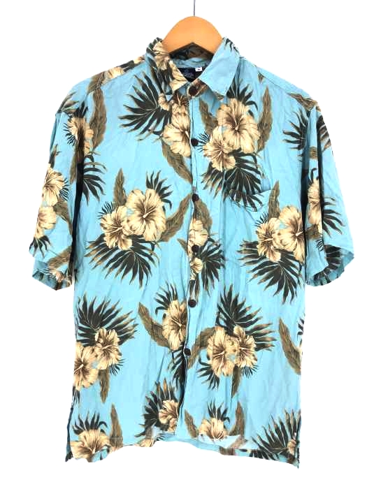 hhibiscus collection（ハイビスカスコレクション） 花柄半袖シャツ メンズ トップス