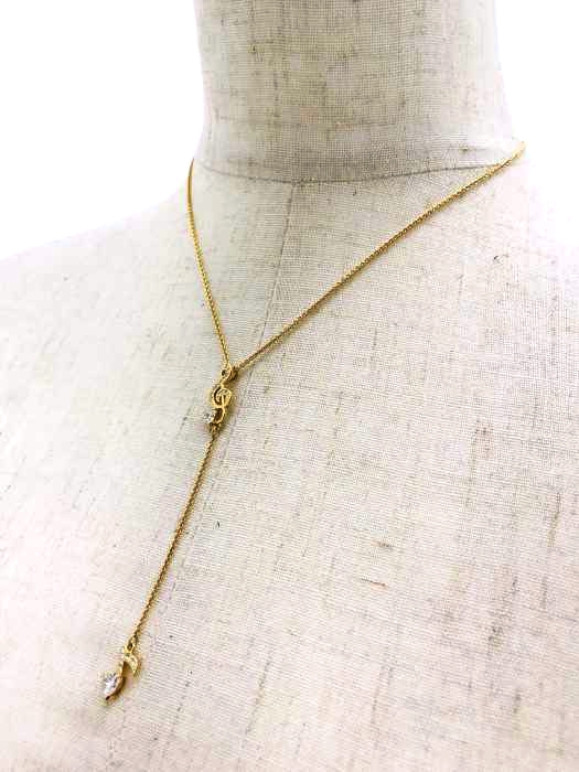 SWAROVSKI（スワロフスキ） PLEASANT Y字型ネックレス レディース アクセサリー