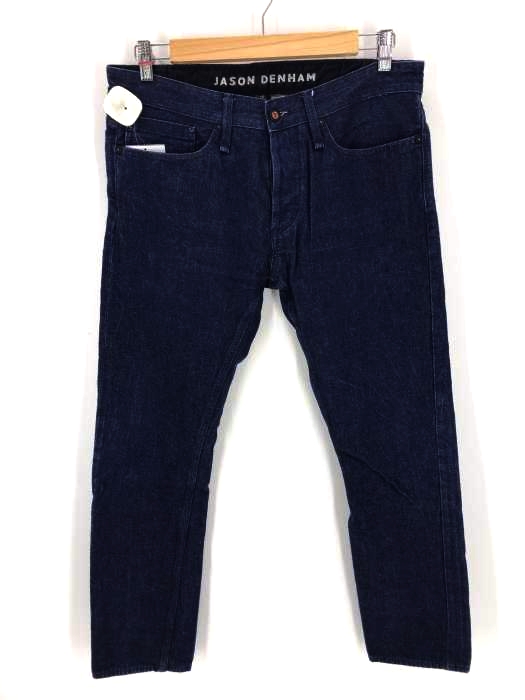 JASON DENHAM（ジェイソンデンハム） RAZOR SLIM FIT　ボタンフライストレートデニム メンズ パンツ