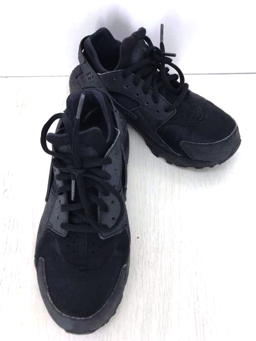NIKE（ナイキ） AIR HUARACHE TRIPLE BLACK レディース シューズ
