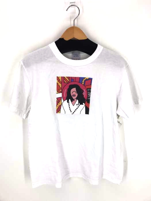 bonjour records（ボンジュールレコーズ） イラストプリントTシャツ メンズ トップス