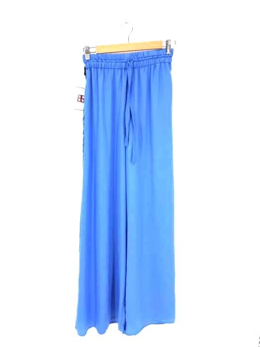 ☆ドイツ発*ZARA*新作*ベルテッドサテンワイドパンツ/GOLDEN☆ ZW COLLECTION ヘビー サテン パンツ - バーガンディ | ZARA
