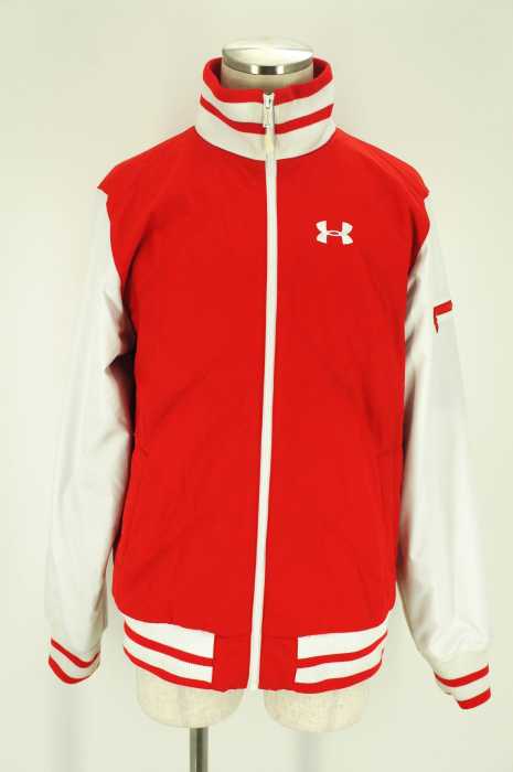 UNDERARMOUR (アンダーアーマー) 刺繍ロゴ入りキルティングジップアップブルゾン メンズ アウター