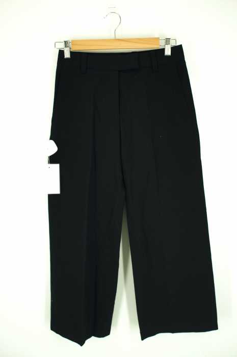 BACCA （バッカ） リネン混 タック入り ワイド スラックス　トラウザーズ パンツ レディース パンツ