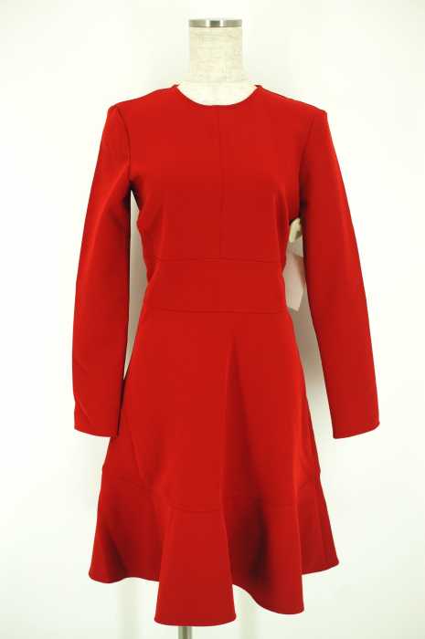 ZARA WOMAN （ザラ ウーマン） ノーカラー切り替えワンピース レディース ワンピース