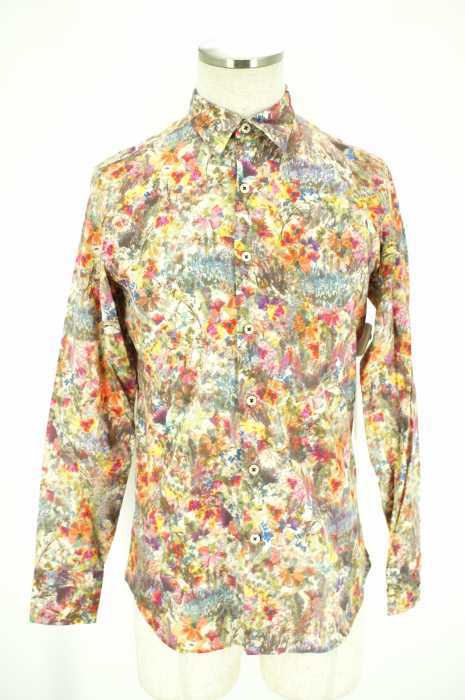 Paul Smith COLLECTION (ポールスミスコレクション) フラワープリントボタンシャツ メンズ トップス