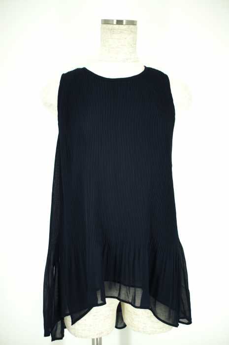 moussy （マウジー） プリーツシフォンチュニック レディース トップス