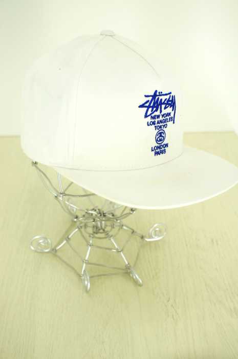 STUSSY （ステューシー） ロゴ刺繍スナップバックキャップ メンズ 帽子