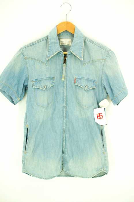 Levi's （リーバイス） ジップアップデニムシャツ メンズ トップス