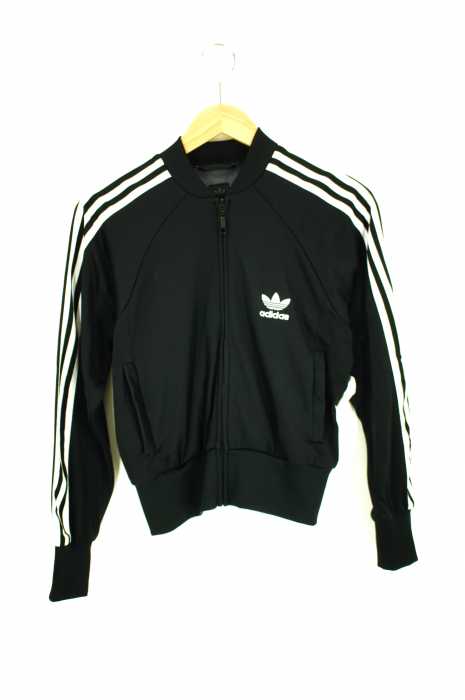 adidas Originals (アディダスオリジナルス) サイドライン ショート丈トラックジャージ レディース トップス