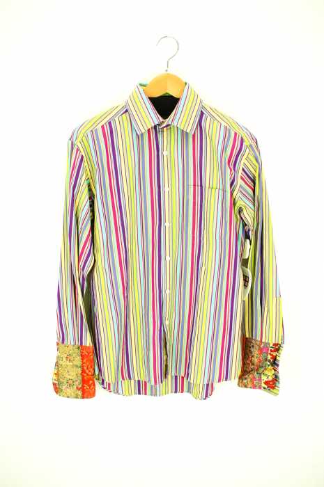 Paul Smith LONDON（ポールスミスロンドン） ストライプ柄長袖シャツ メンズ トップス