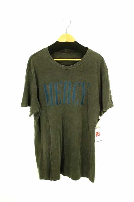 USED古着(ユーズドフルギ) ダメージ加工クルーネックビッグTシャツ メンズ トップス