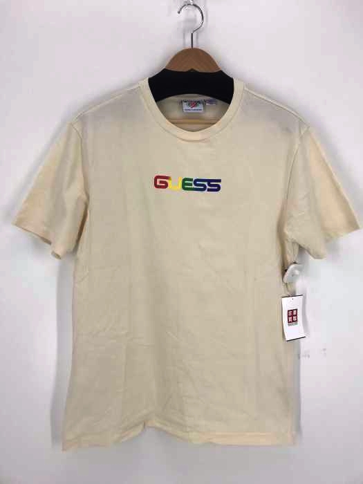 GUESS（ゲス） 半袖 プリント クルーネックシャツ メンズ トップス