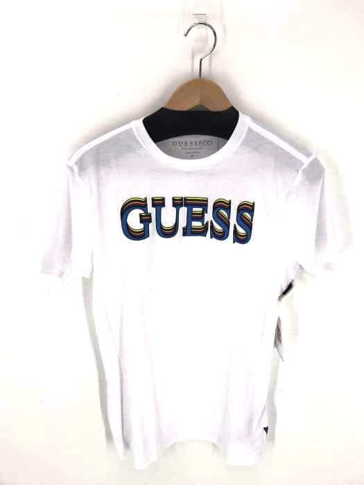 GUESS（ゲス） Eco Rainbow Logo Tee メンズ トップス