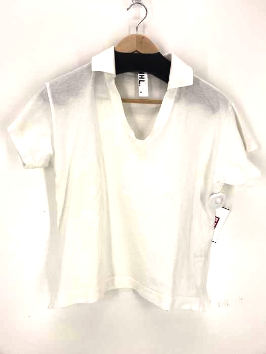 MHL.（エムエイチエル） ROUGH KANOKO 鹿の子ポロシャツ レディース トップス