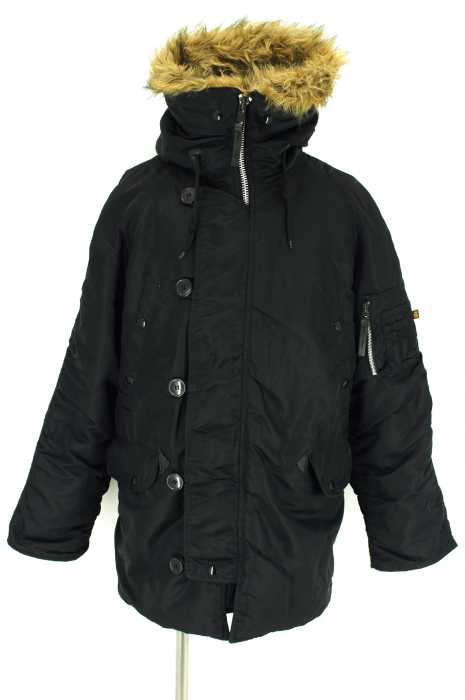 ALPHA INDUSTRIES （アルファインダストリーズ） N-3Bミリタリージャケット メンズ アウター
