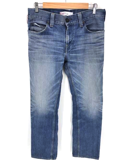 Levis（リーバイス） 511ローライズスリムジーンズ SQUARE TOP BLOCK メンズ パンツ