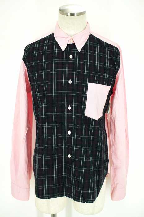 る*に様 COMME des GARÇONS HOMME AD2008 切替ジャ COMME des GARCONS HOMME （コムデギャルソンオム） AD2008 チェック柄