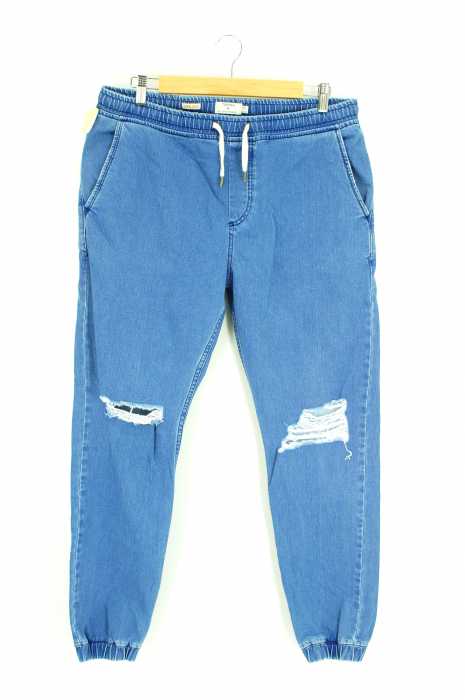 TOPMAN（トップマン） クラッシュ加工　デニムイージーパンツ メンズ パンツ