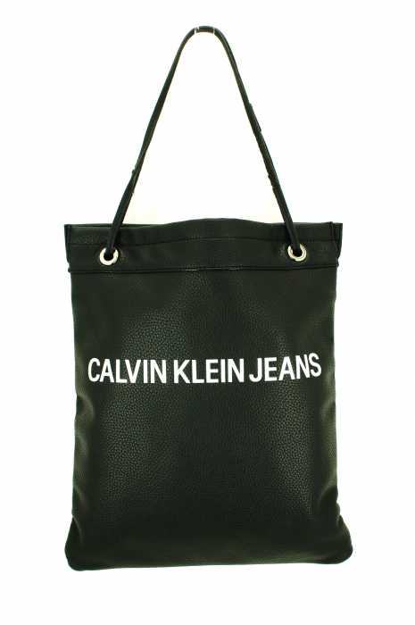 Calvin Klein Jeans(カルバンクラインジーンズ) フェイクレザーロゴプリントトート メンズ バッグ