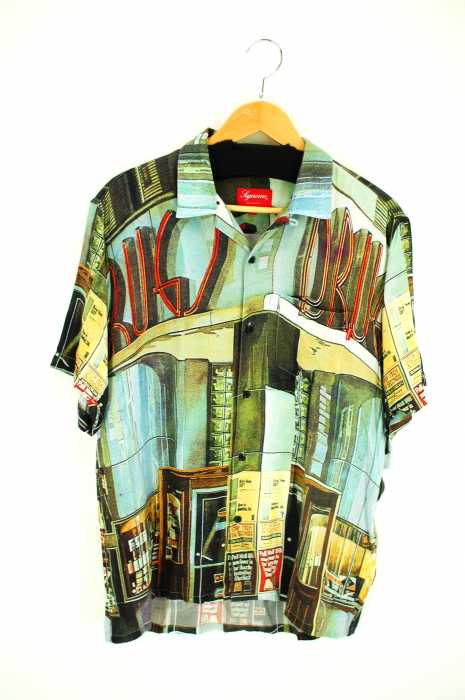Supreme (シュプリーム) Drugs Rayon Shirt ドラッグレーヨンシャツ メンズ トップス