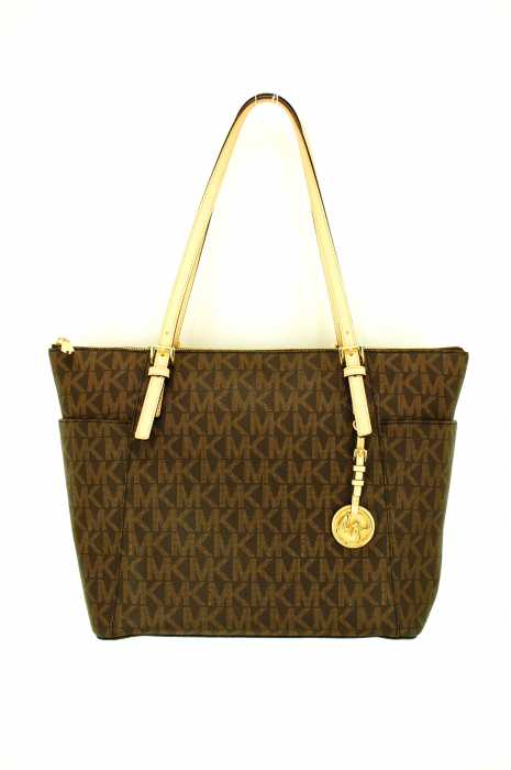 MICHEL KORS（マイケルコース） JET SET ITEM LG EW TZ TOTE　トートバッグ　PVCレザー レディース バッグ