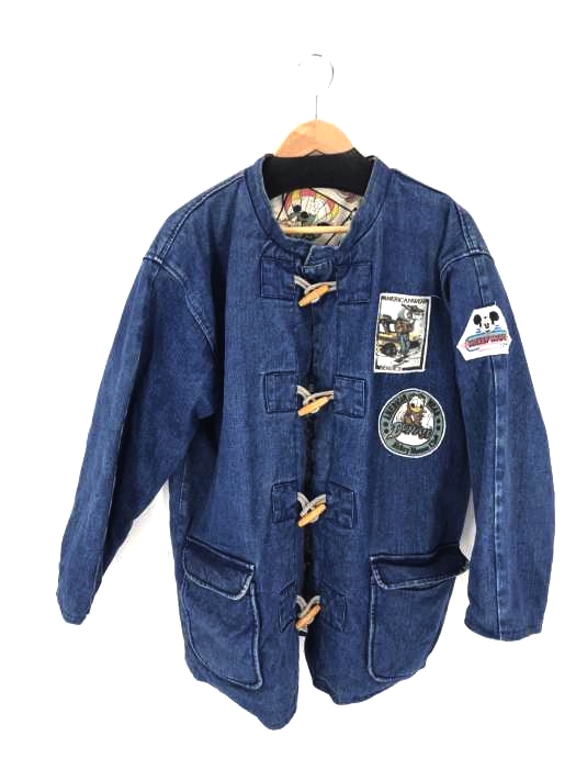 USED古着(ユーズドフルギ) ダッフルデニムジャケット メンズ アウター