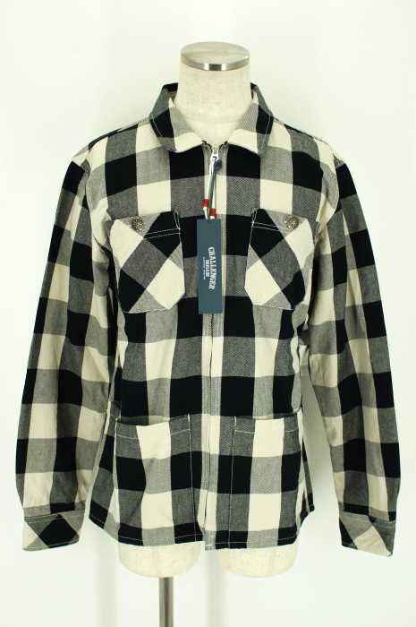 CHALLENGER (チャレンジャー) BUFFALO CHECK ZIP SHIRT ジップアップシャツジャケット メンズ アウター