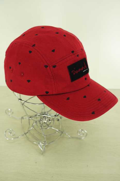 Diamond supply co. （ダイヤモンドサプライ） ダイヤモンド柄ロゴ入りジェットキャップ メンズ 帽子