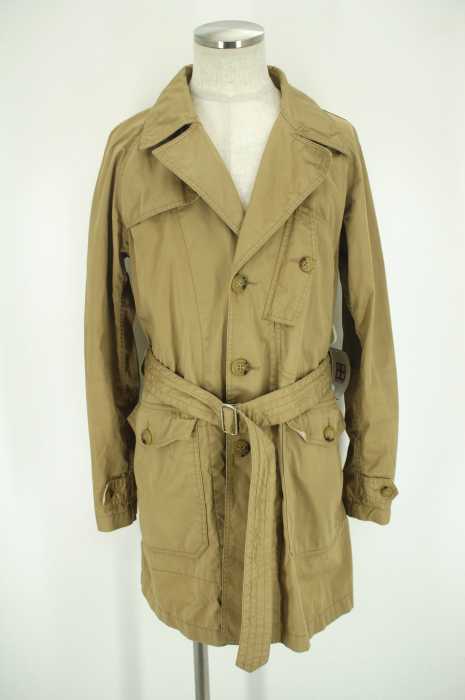 Engineered Garments （エンジニアードガーメンツ） フロントポケット付きトレンチコート メンズ アウター
