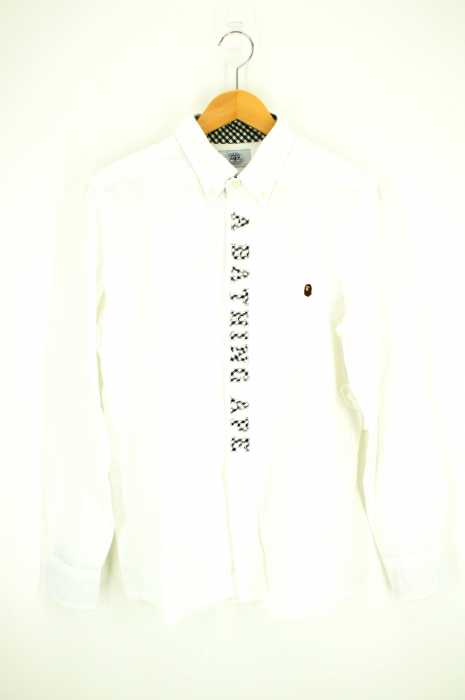 A BATHING APE （アベイシングエイプ） APPLIQUE OXFORD BD SHIRT メンズ トップス