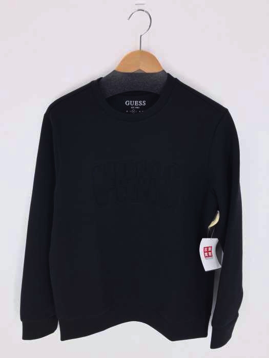 Guess ゲス Emboss Logo Sweat ロゴスウェットトレーナー メンズ トップス ブランド古着買取販売バズストア