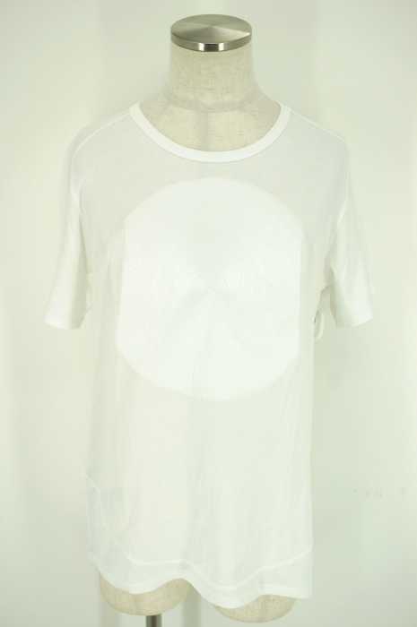 ANREALAGE （アンリアレイジ） フロント刺繍Tシャツ メンズ トップス