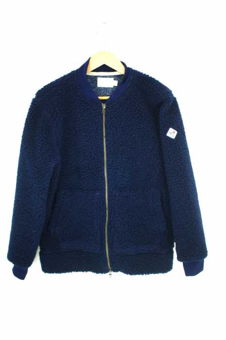 ARVOR MAREE（） ボア　ジップアップブルゾン メンズ アウター