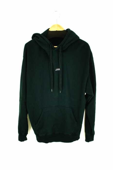 J.S.B（ジェーエスビー） シンプルロゴパーカー　Simple Logo Parka　ブラック メンズ トップス