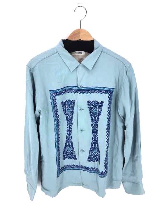 RADIALL（ラディアル） POLYNESIAN OPEN COLLARED SHIRT メンズ トップス