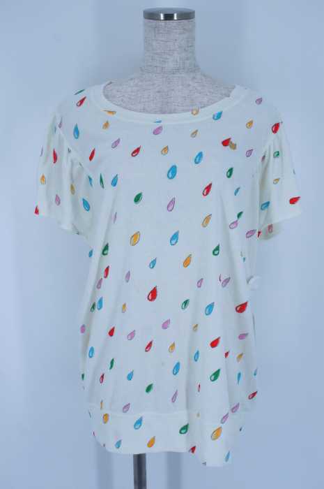 TSUMORI CHISATO ROOM (ツモリチサトルーム) しずく総柄パイルトップス レディース トップス