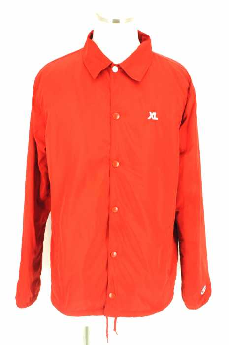 X-LARGE×Champion （エクストララージ×チャンピオン） バックプリント入り裏ボアコーチジャケット メンズ アウター