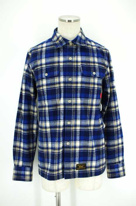 WTAPS (ダブルタップス) 14AW Vatos Shirt タータンチェック柄シャツ メンズ トップス