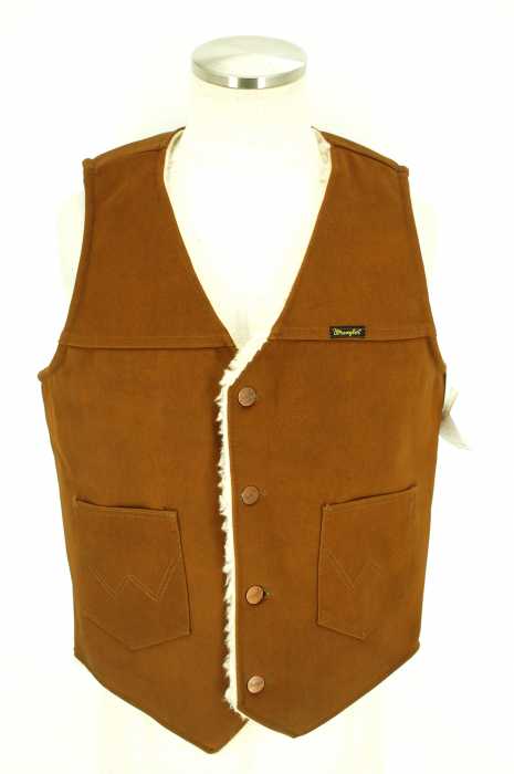 Wrangler （ラングラー） 70s  フェイクスウェードボアベスト メンズ アウター