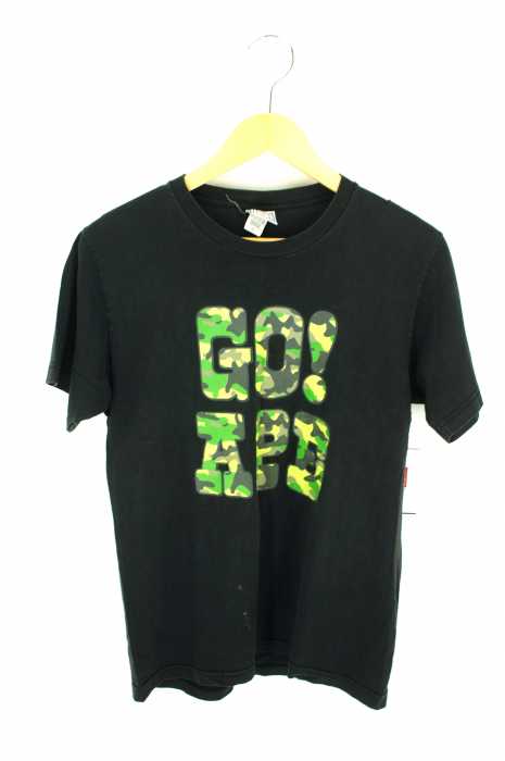 A BATHING APE （アベイシングエイプ） APE SHALL NEVER KILL APE プリント半袖Tシャツ メンズ トップス