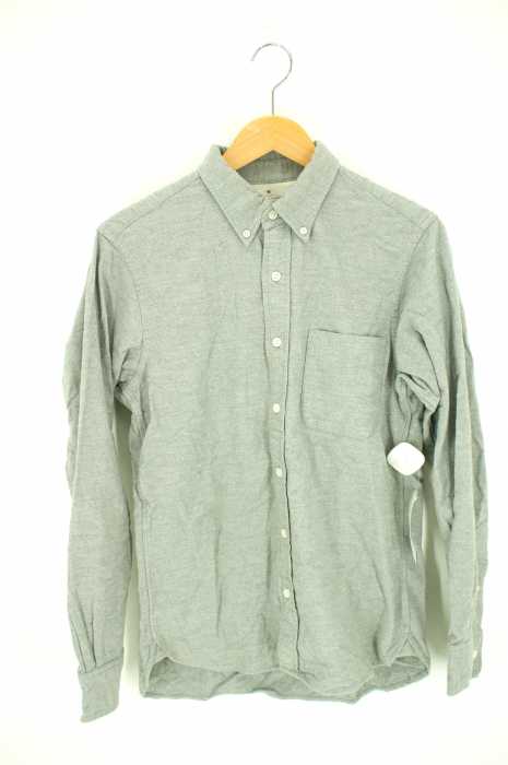 MUJI (無印良品) 起毛コットンボタンダウンシャツ メンズ トップス