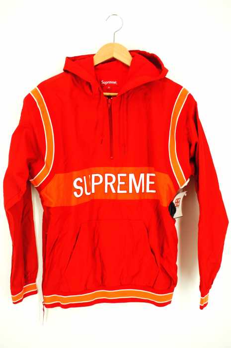 Supreme (シュプリーム) ロゴプリントナイロンアノラック メンズ アウター